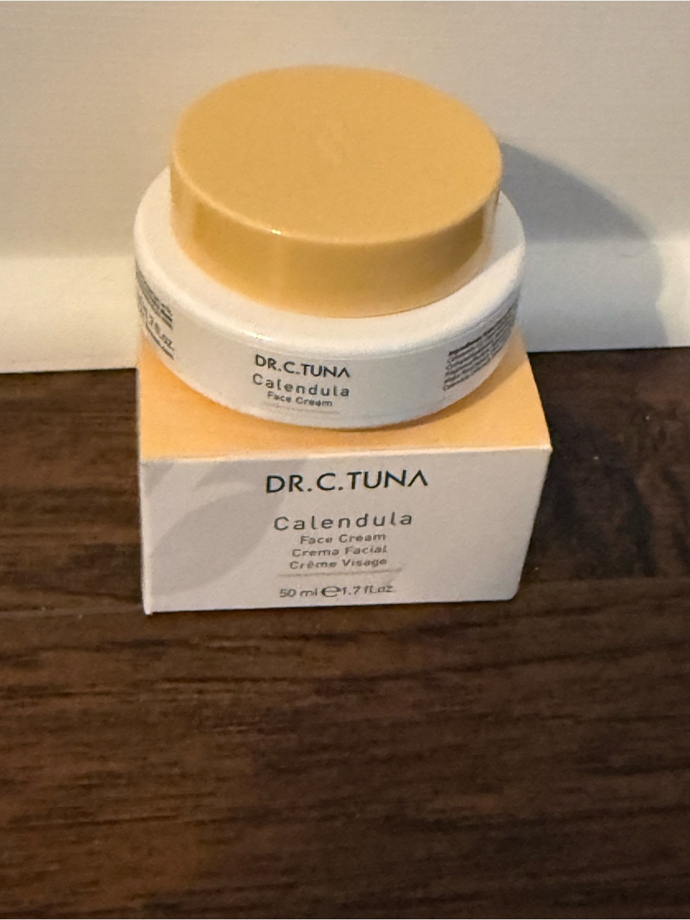 Farmasi Calendula Face Cream - Yellow and White Jar